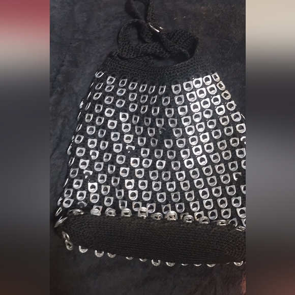 Handmade purse with can tabs - Picture 1 of 3